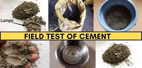 field concrete testing|types of test on concrete.